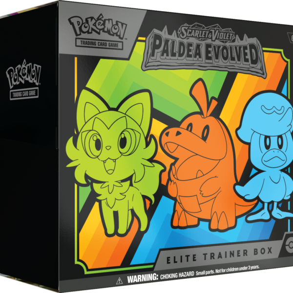 Scarlet and Violet Paldea Evolved Elite Trainer Box Case