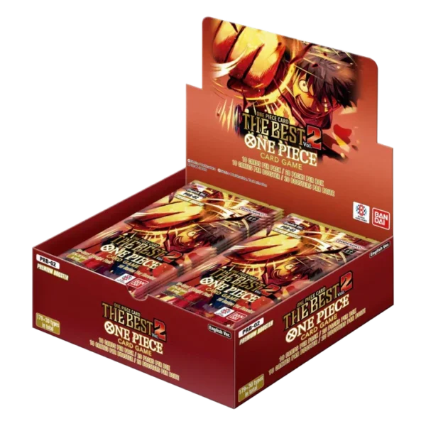 One Piece TCG One Piece Card The Best Vol.2 (PRB-02) Premium Booster Box (20x Packs)