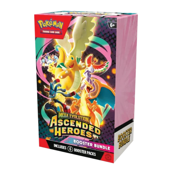 Pokemon TCG - Mega Evolution - Ascended Heroes - Booster Bundle Full Case